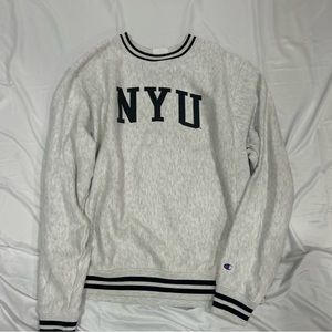 NYU champion crewneck